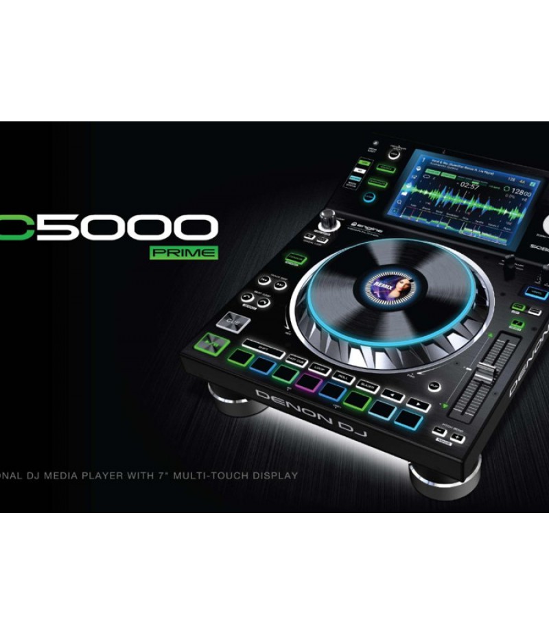 Club Pro DJ System Rental - Denon DJ SC5000M +X1800 Prime Mixer + SC5000 Media Player-Pioneer CDJ Rental