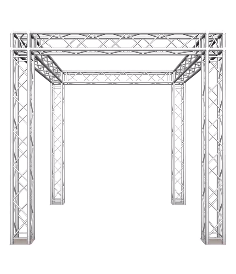 10 X 10 X 12.5 FT Trade Show Truss Event Rental - Aluminum Truss for Convention Display